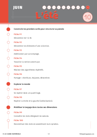 Progression maths et langage (10)