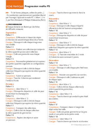 Progression maths PS (1)