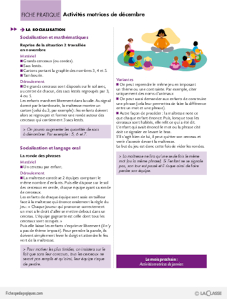 Progression motricité en GS (5) / Décembre