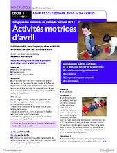 Progression motricité en GS (9) / Avril