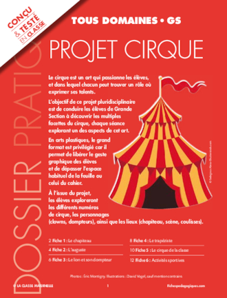 Projet Cirque Fichespedagogiques Com