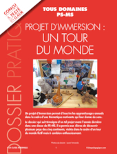 Projet d'immersion : un tour du monde