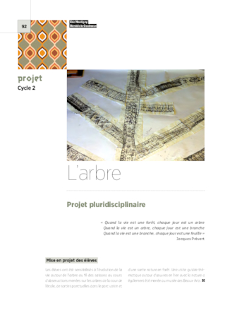 Projet pluridisciplinaire : l'arbre