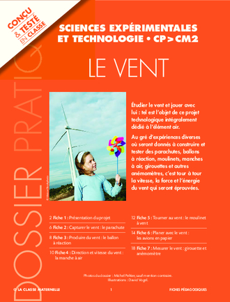 Projet technologique en classe : le vent