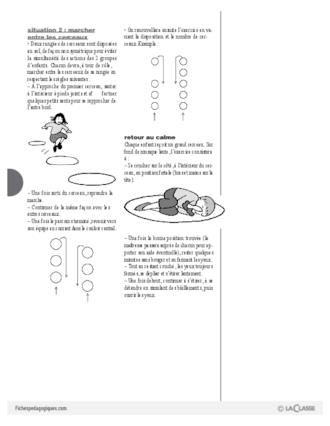 Psychomotricité (3) / Avec des cerceaux