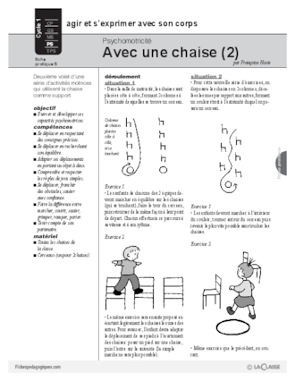 Psychomotricité (8) / Chaise