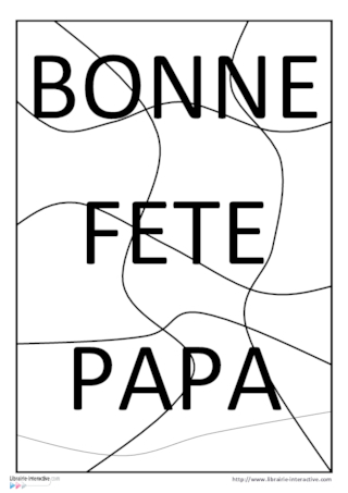 PUZZLE - PAPA - 15 pièces