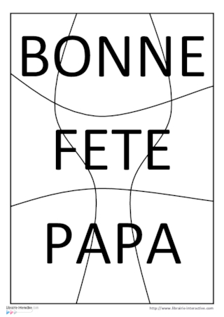 PUZZLE - PAPA - 9 pièces