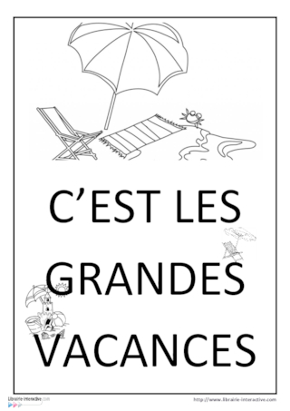 PUZZLE - VACANCES - 4 bandes