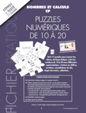 Puzzles numériques de 10 à 20