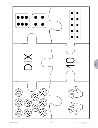 Puzzles numériques de 10 à 20