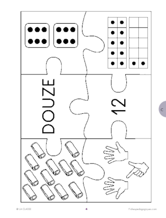 Puzzles numériques de 10 à 20