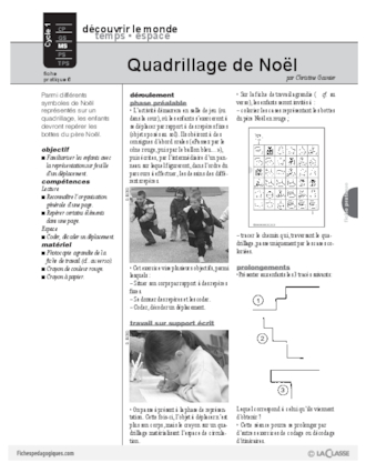 Quadrillage de Noël