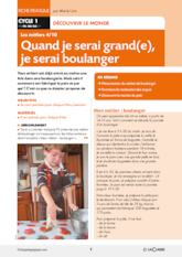 Quand je serai grand(e), je serai...boulanger