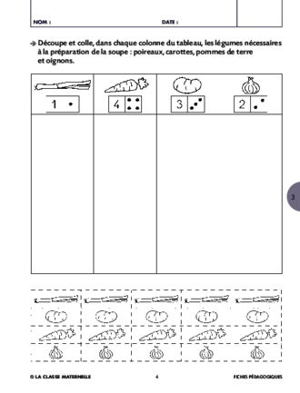 Quantités et nombres jusqu'à 9