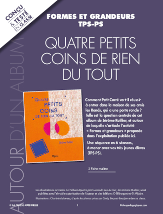 Livre interactif : Quatre petits coins de rien du tout - App-enfant