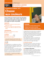 Quatre semaines en couleurs (5). Chasse aux couleurs