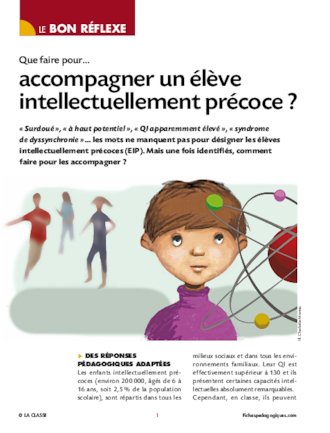 Que faire pour accompagner un élève intellectuellement précoce ?