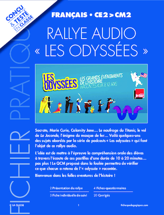 Rallye audio « Les odyssées »