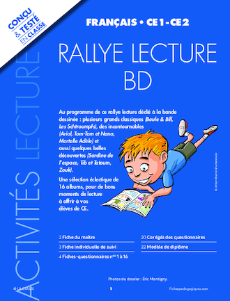 Rallye lecture BD CE1-CE2
