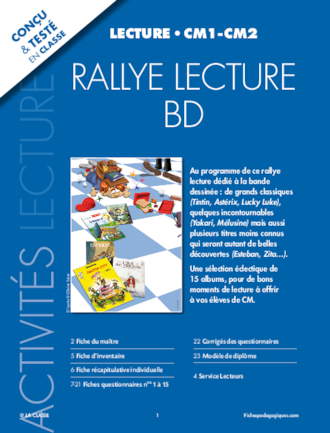 Rallye lecture BD CM1-CM2