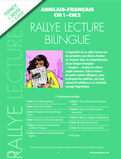 Rallye lecture bilingue anglais CM1/CM2