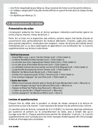 Rallye lecture CE 2015