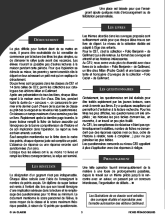 Rallye lecture CE2