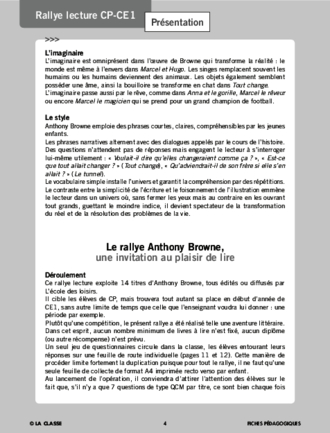 Rallye lecture CP CE1 2011