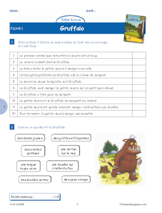 Rallye lecture « Gruffalo & Co »