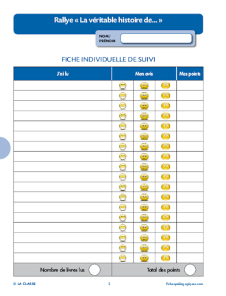 Rallye lecture histoire