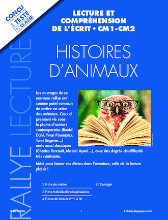 Rallye lecture Histoires d'animaux