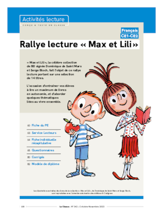 Max et Lili - Livre d'activités - Mon livre de Noël - Dominique de