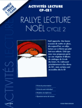 Rallye lecture Noël