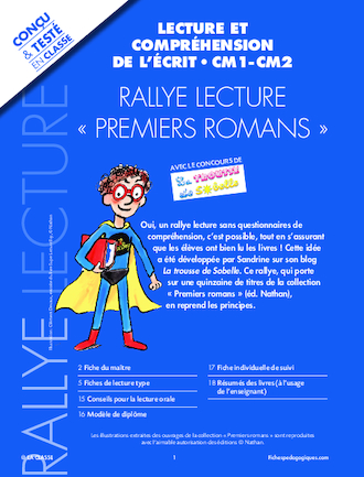 Rallye lecture Premiers romans