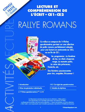 Rallye lecture romans CE1 CE2
