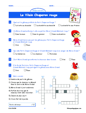 Rallye lecture romans CE1 CE2