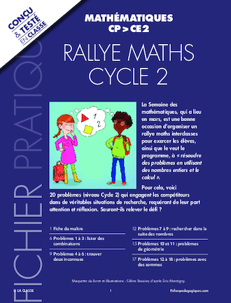 Rallye maths Cycle 2