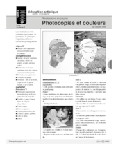 Réalisation en papier (3) / Photocopies et couleurs