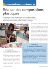 Réaliser des compositions plastiques