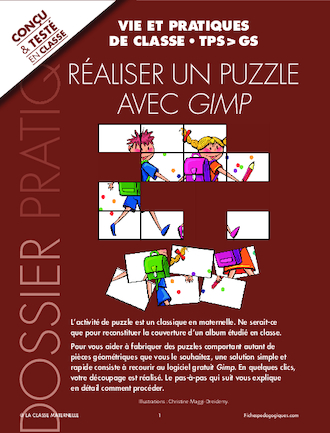 Réaliser un puzzle avec GIMP