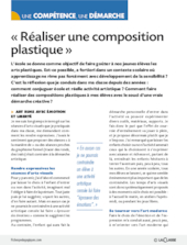 Réaliser une composition plastique