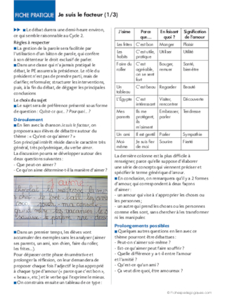 Regarde le brin d'herbe 1/12. Je suis le facteur (1)