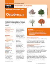 Regarde le brin d'herbe 5/12. Octobre(2)