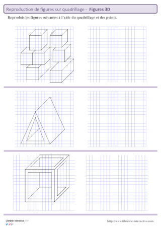 Reproduction de figures en 3D