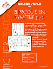 Reproduis en symétrie (1/2)