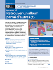 Retrouver un album parmi d'autres (1)