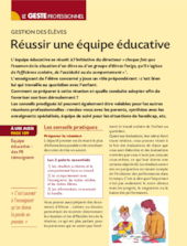 Réussir une équipe éducative