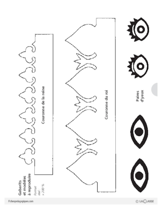 Roi et reine (bricolage)