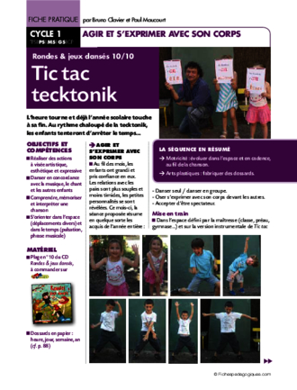 Rondes et jeux dansés (10) / Tic Tac Tecktonik